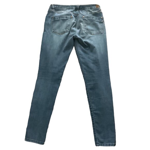 Wit & Wisdom Ab-Solution Skinny Ankle Jeans Lt-Med Wash Sz 4 (30.5x30) Blue 186A - Picture 4 of 11